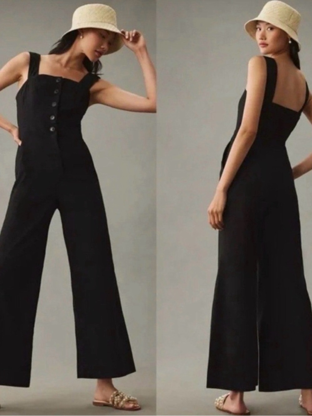 Maeve by Anthropologie The Colette Jumpsuit, Size 12